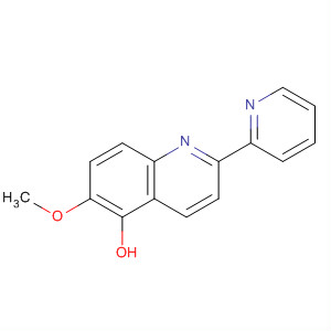 60582-45-8  5-Quinolinol, 6-methoxy-2-(2-pyridinyl)-