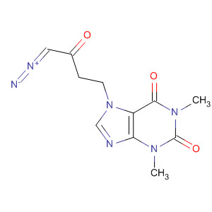 60631-46-1  1H-Purine-2,6-dione, 7-(4-diazo-3-oxobutyl)-3,7-dihydro-1,3-dimethyl-