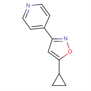 60651-46-9  Pyridine, 4-(5-cyclopropyl-3-isoxazolyl)-