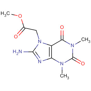 60658-29-9  7H-Purine-7-acetic acid,8-amino-1,2,3,6-tetrahydro-1,3-dimethyl-2,6-dioxo-, methyl ester