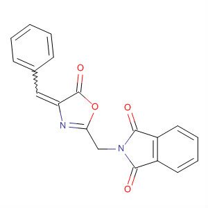 60676-55-3  1H-Isoindole-1,3(2H)-dione,2-[[4,5-dihydro-5-oxo-4-(phenylmethylene)-2-oxazolyl]methyl]-