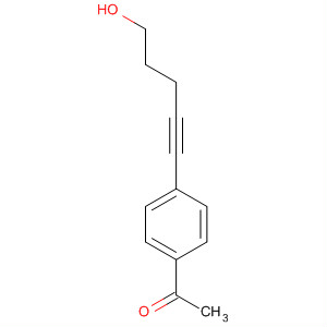 606968-95-0  Ethanone, 1-[4-(5-hydroxy-1-pentynyl)phenyl]-
