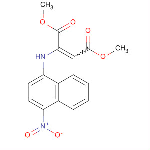 60722-41-0  2-Butenedioic acid, 2-[(4-nitro-1-naphthalenyl)amino]-, dimethyl ester