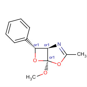 607365-78-6  4,6-Dioxa-2-azabicyclo[3.2.0]hept-2-ene,5-methoxy-3-methyl-7-phenyl-, (1R,5S,7R)-rel-