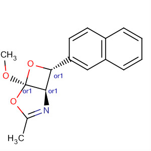 607365-79-7  4,6-Dioxa-2-azabicyclo[3.2.0]hept-2-ene,5-methoxy-3-methyl-7-(2-naphthalenyl)-, (1R,5S,7R)-rel-