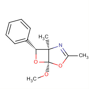 607365-92-4  4,6-Dioxa-2-azabicyclo[3.2.0]hept-2-ene,5-methoxy-1,3-dimethyl-7-phenyl-, (1R,5S,7R)-rel-
