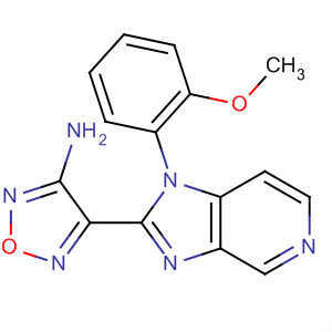 607369-46-0  1,2,5-Oxadiazol-3-amine,4-[1-(2-methoxyphenyl)-1H-imidazo[4,5-c]pyridin-2-yl]-