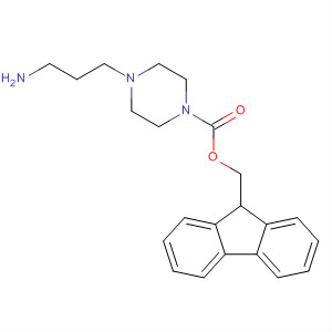 607373-02-4  1-Piperazinecarboxylic acid, 4-(3-aminopropyl)-, 9H-fluoren-9-ylmethylester