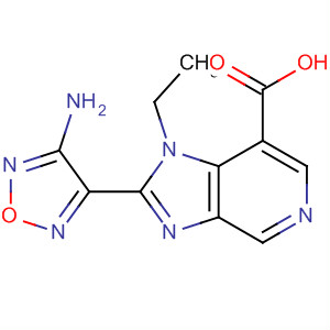 607373-26-2  1H-Imidazo[4,5-c]pyridine-7-carboxylic acid,2-(4-amino-1,2,5-oxadiazol-3-yl)-1-ethyl-