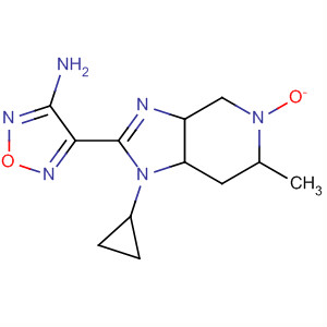 607374-03-8  1,2,5-Oxadiazol-3-amine,4-(1-cyclopropyl-6-methyl-5-oxido-1H-imidazo[4,5-c]pyridin-2-yl)-
