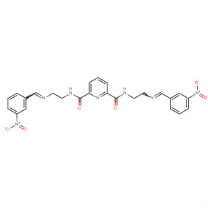 608137-12-8  2,6-Pyridinedicarboxamide,N,N'-bis[2-[[(3-nitrophenyl)methylene]amino]ethyl]-