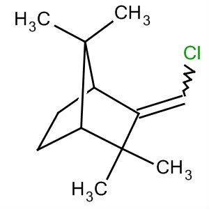 60819-19-4  Bicyclo[2.2.1]heptane, 3-(chloromethylene)-2,2,7,7-tetramethyl-