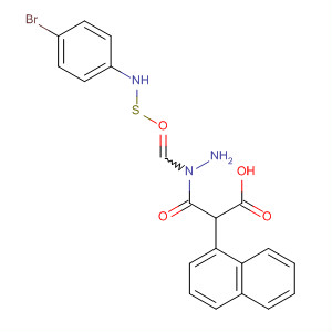 60919-04-2  1-Naphthaleneacetic acid,2-[[(4-bromophenyl)amino]thioxomethyl]hydrazide