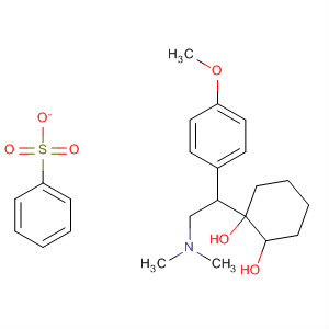 609345-59-7  Cyclohexanol, 1-[2-(dimethylamino)-1-(4-methoxyphenyl)ethyl]-,benzenesulfonate (salt), monohydrate