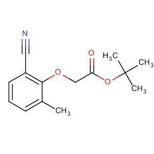 609804-60-6  Acetic acid, (2-cyano-6-methylphenoxy)-, 1,1-dimethylethyl ester