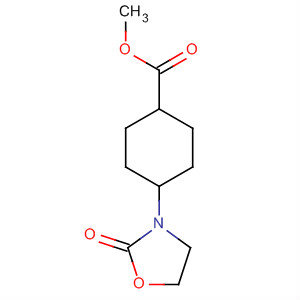 609805-72-3  Cyclohexanecarboxylic acid, 4-(2-oxo-3-oxazolidinyl)-, methyl ester,trans-