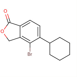 60986-91-6  2(3H)-Benzofuranone, 7-bromo-6-cyclohexyl-