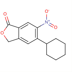 60986-92-7  2(3H)-Benzofuranone, 6-cyclohexyl-5-nitro-