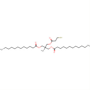 60998-31-4  Dodecanoic acid,2-[(3-mercapto-1-oxopropoxy)methyl]-2-[[(1-oxododecyl)oxy]methyl]-1,3-propanediyl ester