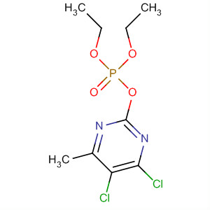 61000-65-5  Phosphoric acid, 4,5-dichloro-6-methyl-2-pyrimidinyl diethyl ester