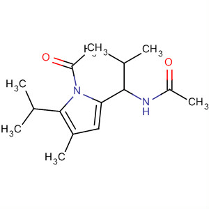 61009-73-2  Acetamide,N-[1-[1-acetyl-4-methyl-5-(1-methylethyl)-1H-pyrrol-2-yl]-2-methylpropyl]-