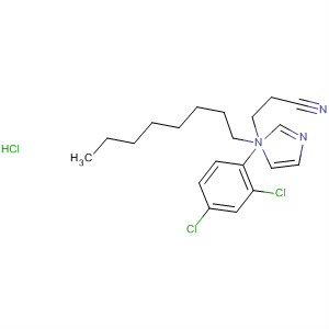 61023-19-6  1H-Imidazole-1-propanenitrile, a-(2,4-dichlorophenyl)-a-octyl-,monohydrochloride