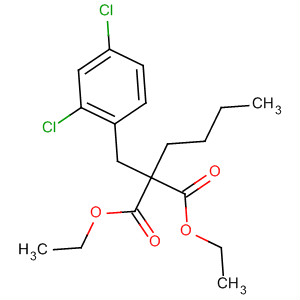 61023-55-0  Propanedioic acid, butyl[(2,4-dichlorophenyl)methyl]-, diethyl ester