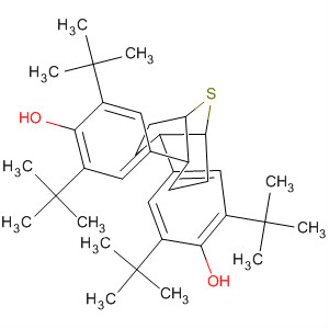 61044-82-4  Phenol,4,4'-(9-thiabicyclo[3.3.1]nonane-2,6-diyl)bis[2,6-bis(1,1-dimethylethyl)-