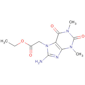 61046-69-3  7H-Purine-7-acetic acid,8-amino-1,2,3,6-tetrahydro-1,3-dimethyl-2,6-dioxo-, ethyl ester