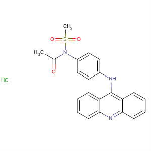 61058-50-2  Acetamide, N-[4-(9-acridinylamino)phenyl]-N-(methylsulfonyl)-,monohydrochloride