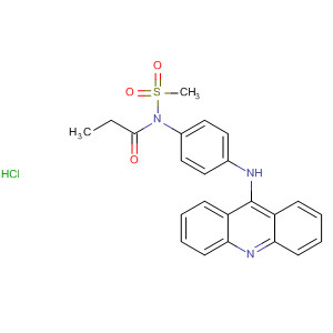 61058-51-3  Propanamide, N-[4-(9-acridinylamino)phenyl]-N-(methylsulfonyl)-,monohydrochloride