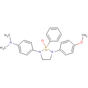 61071-57-6  Benzenamine,4-[3-(4-methoxyphenyl)-2-oxido-2-phenyl-1,3,2-diazaphospholidin-1-yl]-N,N-dimethyl-