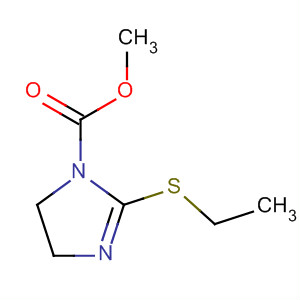 61076-83-3  1H-Imidazole-1-carboxylic acid, 2-(ethylthio)-4,5-dihydro-, methyl ester