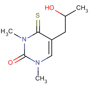 61081-43-4  2(1H)-Pyrimidinone,3,4-dihydro-5-(2-hydroxypropyl)-1,3-dimethyl-4-thioxo-