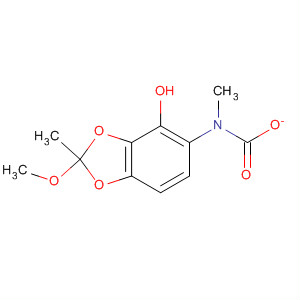 61083-14-5  1,3-Benzodioxol-4-ol, 2-methoxy-2-methyl-, methylcarbamate