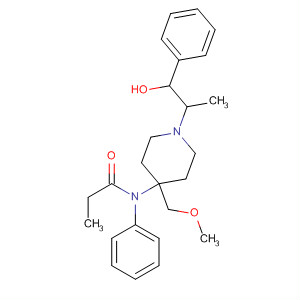 61087-23-8  Propanamide,N-[1-(2-hydroxy-1-methyl-2-phenylethyl)-4-(methoxymethyl)-4-piperidinyl]-N-phenyl-