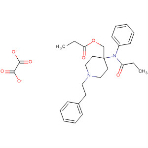 61087-35-2  Propanamide,N-[4-[(1-oxopropoxy)methyl]-1-(2-phenylethyl)-4-piperidinyl]-N-phenyl-,ethanedioate (1:1)
