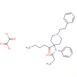 61087-46-5  Propanamide,N-[4-(1-oxopentyl)-1-(2-phenylethyl)-4-piperidinyl]-N-phenyl-,ethanedioate (1:1)