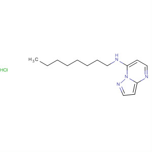 61098-25-7  Pyrazolo[1,5-a]pyrimidin-7-amine, N-octyl-, monohydrochloride