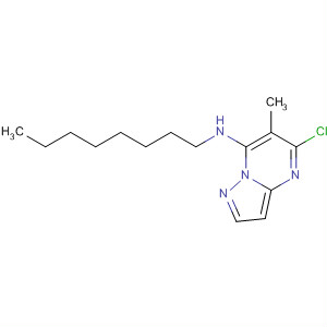 61098-28-0  Pyrazolo[1,5-a]pyrimidin-7-amine, 5-chloro-6-methyl-N-octyl-