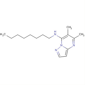 61098-29-1  Pyrazolo[1,5-a]pyrimidin-7-amine, 5,6-dimethyl-N-octyl-