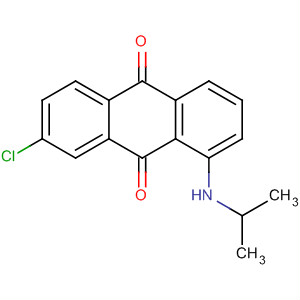 61100-79-6  9,10-Anthracenedione, 7-chloro-1-[(1-methylethyl)amino]-