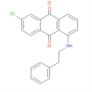61100-80-9  9,10-Anthracenedione, 6-chloro-1-[(2-phenylethyl)amino]-