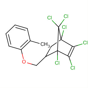 61103-65-9  Bicyclo[2.2.1]hept-2-ene,1,2,3,4,7,7-hexachloro-5-[(2-methylphenoxy)methyl]-