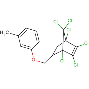 61103-66-0  Bicyclo[2.2.1]hept-2-ene,1,2,3,4,7,7-hexachloro-5-[(3-methylphenoxy)methyl]-
