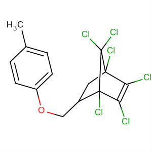 61103-67-1  Bicyclo[2.2.1]hept-2-ene,1,2,3,4,7,7-hexachloro-5-[(4-methylphenoxy)methyl]-