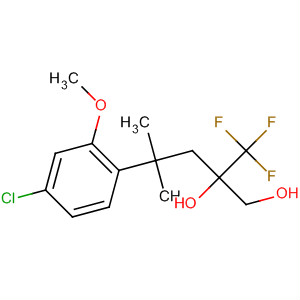611231-77-7  1,2-Pentanediol,4-(4-chloro-2-methoxyphenyl)-4-methyl-2-(trifluoromethyl)-