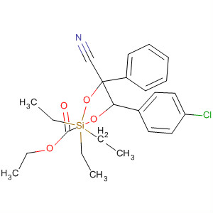 600707-75-3  Carbonic acid,1-(4-chlorophenyl)-2-cyano-2-phenyl-2-[(triethylsilyl)oxy]ethyl ethyl ester