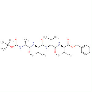 60079-58-5  D-Valine,N-[N-[N-[N-[(1,1-dimethylethoxy)carbonyl]-L-alanyl]-D-valyl]-L-valyl]-,phenylmethyl ester