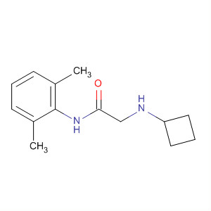 60108-66-9  Acetamide, 2-(cyclobutylamino)-N-(2,6-dimethylphenyl)-